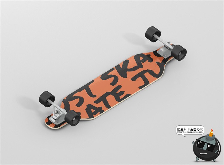 图片[3]-街头潮流滑板滑轮板产品多角度效果展示mockups样机PSD模板PS素材-设计猿