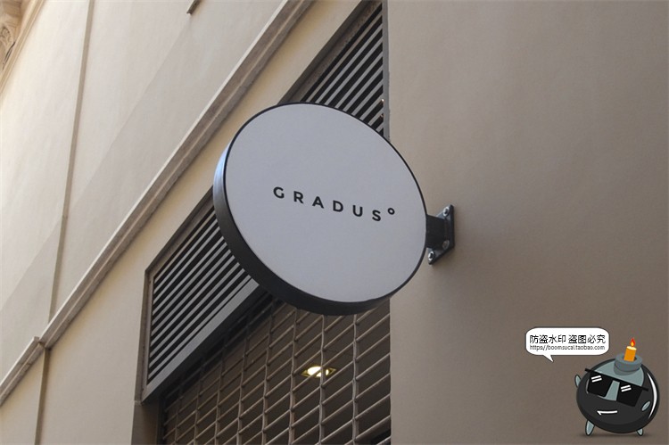 图片[4]-店铺商店门头店标外墙标牌LOGO标志场景展示VI样机PSD模板PS素材-设计猿