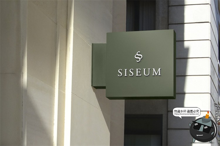 图片[13]-店铺商店门头店标外墙标牌LOGO标志场景展示VI样机PSD模板PS素材-设计猿