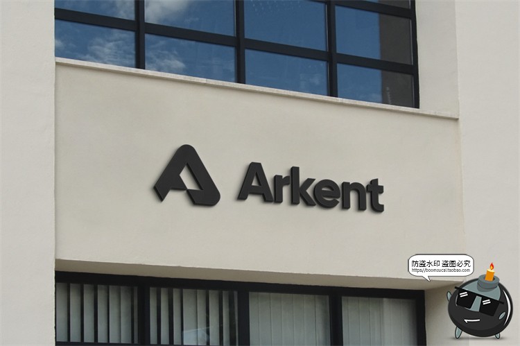 图片[26]-店铺商店门头店标外墙标牌LOGO标志场景展示VI样机PSD模板PS素材-设计猿