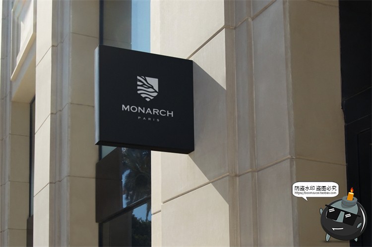 图片[30]-店铺商店门头店标外墙标牌LOGO标志场景展示VI样机PSD模板PS素材-设计猿