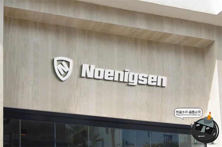 图片[31]-店铺商店门头店标外墙标牌LOGO标志场景展示VI样机PSD模板PS素材-设计猿