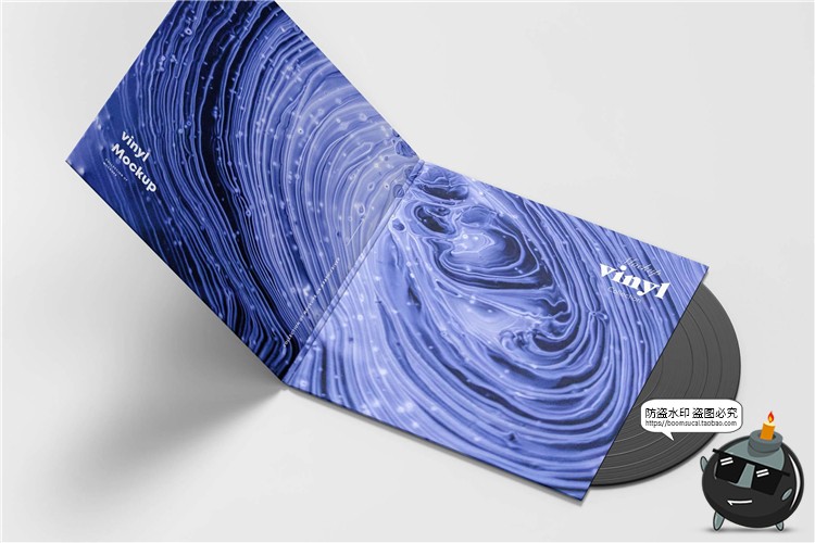 图片[7]-黑胶唱片盒大碟外包装效果展示mockups智能贴图样机PSD模板PS素材-设计猿