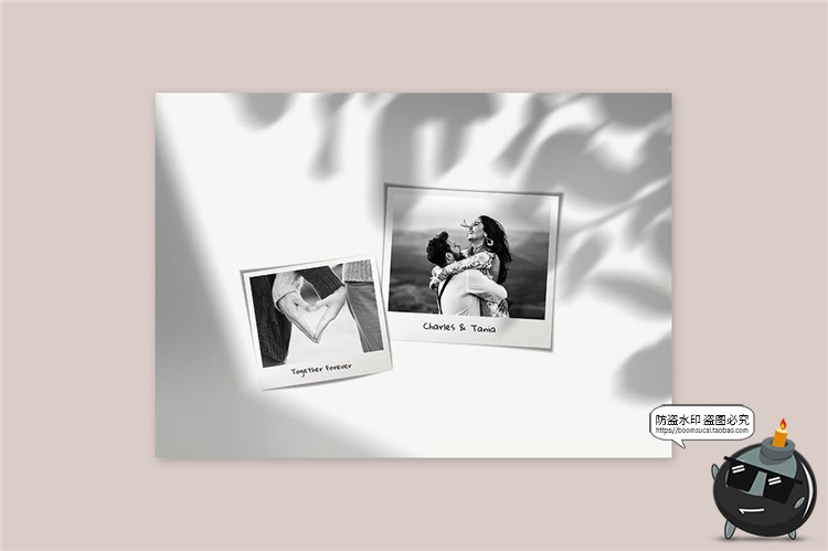 图片[9]-拼贴照片墙摄像摄影图片记录拼图相册Mockups样机PSD模板PS素材-设计猿