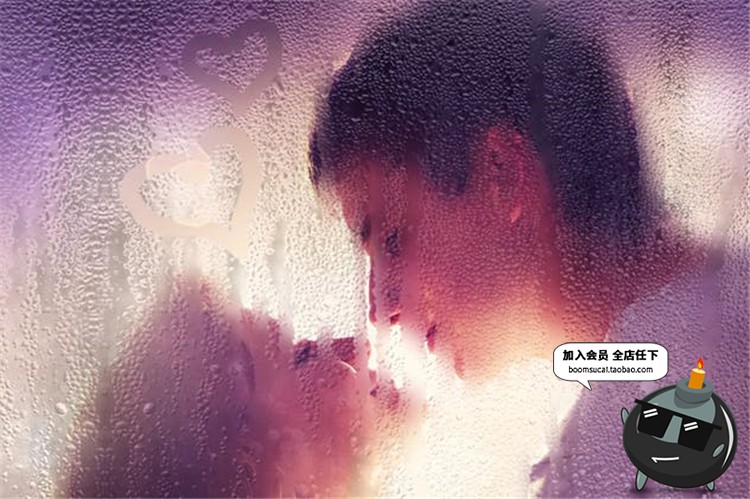 图片[12]-玻璃水滴水珠流淌窗户下雨雾气雾化样式合成PS笔刷PSD模板PS素材-设计猿