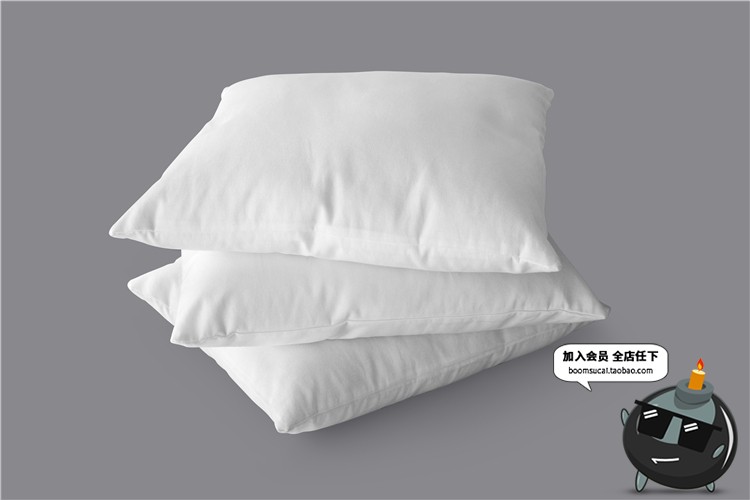 图片[6]-抱枕枕头靠枕坐垫正方形枕面料外观效果展示文创样机PSD模板素材-设计猿