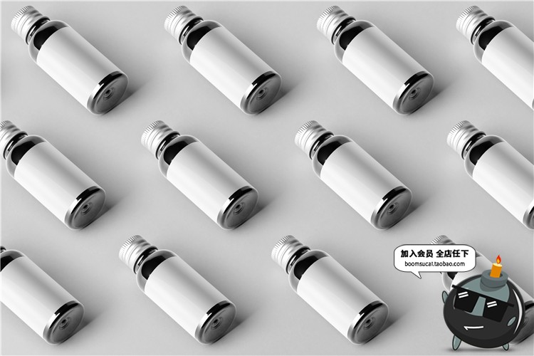 酒店一次性肥皂香皂瓶子卫浴品牌贴图效果图VI样机PSD模板PS素材-设计猿