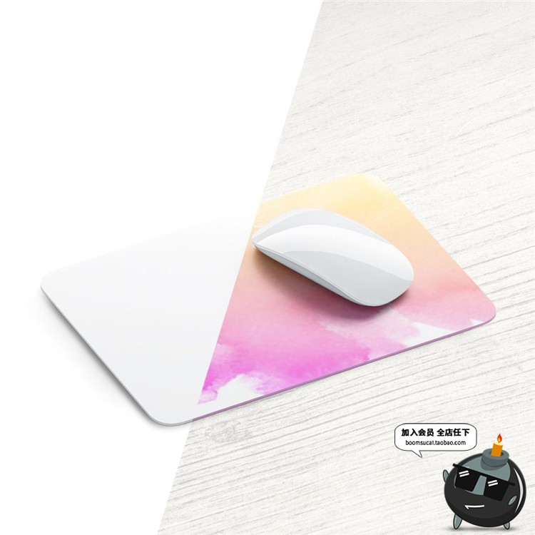 图片[3]-长方形正方形圆形鼠标垫鼠标图案效果设计展示样机PSD模板PS素材-设计猿