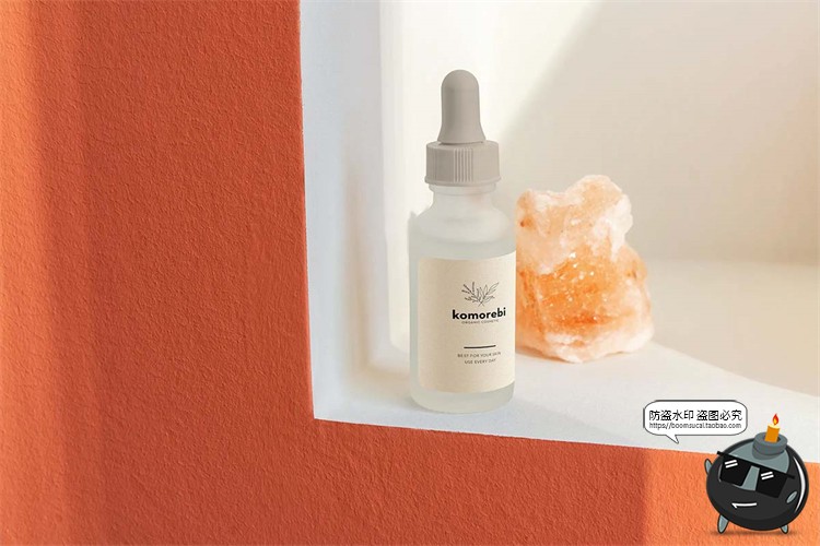 图片[10]-化妆品美妆护肤模型日落灯光影阴影场景效果样机PSD模板PS素材-设计猿