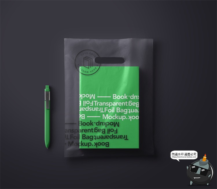 图片[4]-冷淡风样机集 撞色风笔记本名片海报书籍VI文创品牌PSD模板PS素材-设计猿