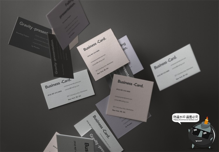 图片[13]-冷淡风样机集 撞色风笔记本名片海报书籍VI文创品牌PSD模板PS素材-设计猿