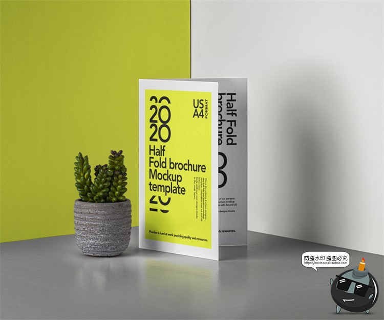 图片[18]-冷淡风样机集 撞色风笔记本名片海报书籍VI文创品牌PSD模板PS素材-设计猿