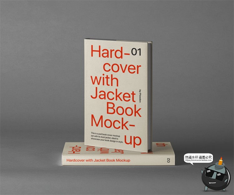 图片[21]-冷淡风样机集 撞色风笔记本名片海报书籍VI文创品牌PSD模板PS素材-设计猿