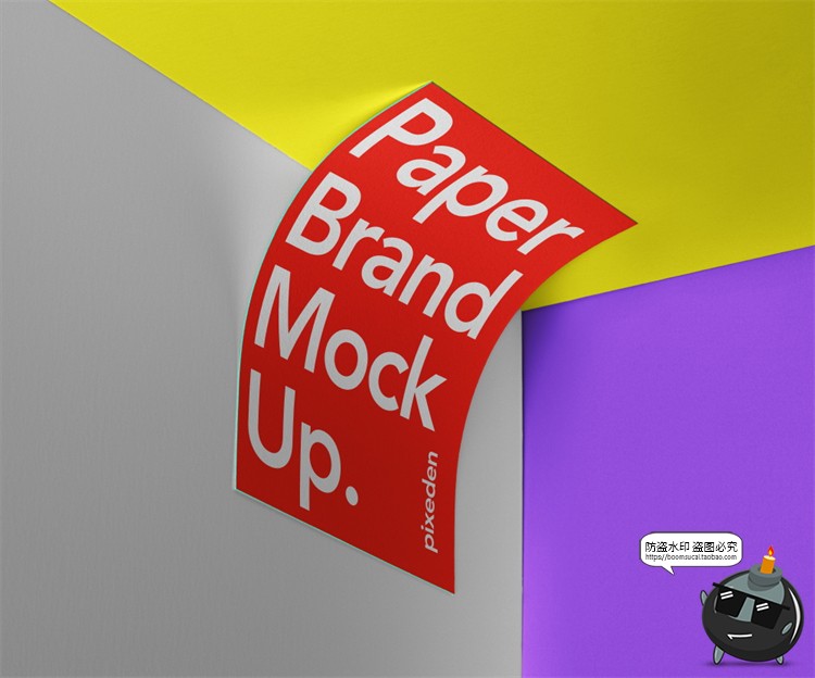 图片[34]-冷淡风样机集 撞色风笔记本名片海报书籍VI文创品牌PSD模板PS素材-设计猿