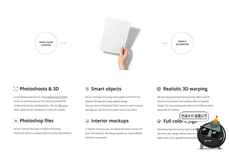 图片[2]-手持贺卡明信片卡片请柬礼品信函智能贴图展示样机PSD模板PS素材-设计猿