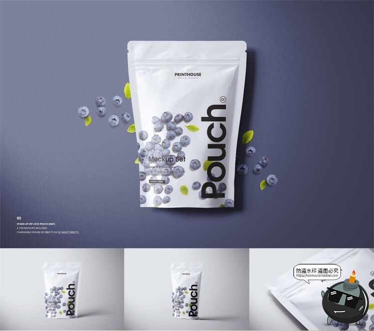 图片[4]-包装袋样机大合集！密封气泡手提保温袋纸盒外包装PSD模板PS素材-设计猿