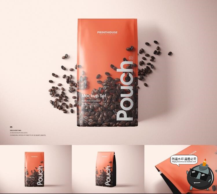 图片[7]-包装袋样机大合集！密封气泡手提保温袋纸盒外包装PSD模板PS素材-设计猿