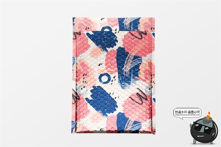 图片[4]-快递包裹气泡服装包装密封袋智能贴图效果展示样机PSD模板PS素材-设计猿