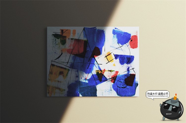 图片[5]-挂画装饰画油画壁画海报作品贴图效果展示智能样机PSD模板PS素材-设计猿