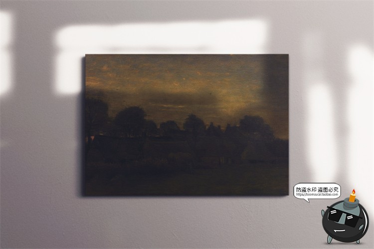 图片[7]-挂画装饰画油画壁画海报作品贴图效果展示智能样机PSD模板PS素材-设计猿