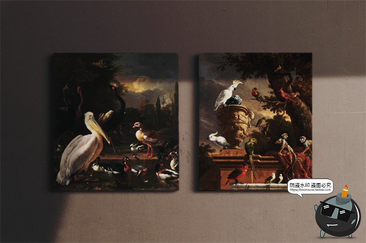 图片[11]-挂画装饰画油画壁画海报作品贴图效果展示智能样机PSD模板PS素材-设计猿