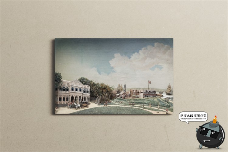 图片[19]-挂画装饰画油画壁画海报作品贴图效果展示智能样机PSD模板PS素材-设计猿