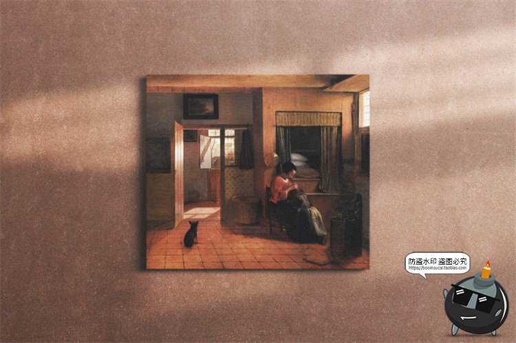 图片[27]-挂画装饰画油画壁画海报作品贴图效果展示智能样机PSD模板PS素材-设计猿