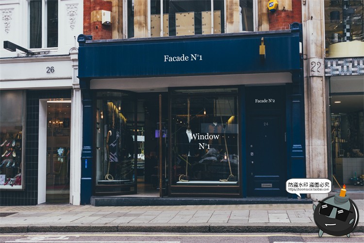 图片[16]-北欧户外店面街道招牌标识咖啡广告牌空白贴图样机PSD模板PS素材-设计猿