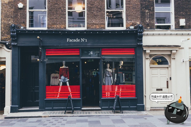 图片[19]-北欧户外店面街道招牌标识咖啡广告牌空白贴图样机PSD模板PS素材-设计猿