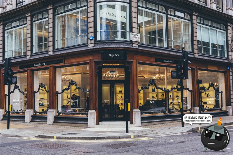 图片[30]-北欧户外店面街道招牌标识咖啡广告牌空白贴图样机PSD模板PS素材-设计猿