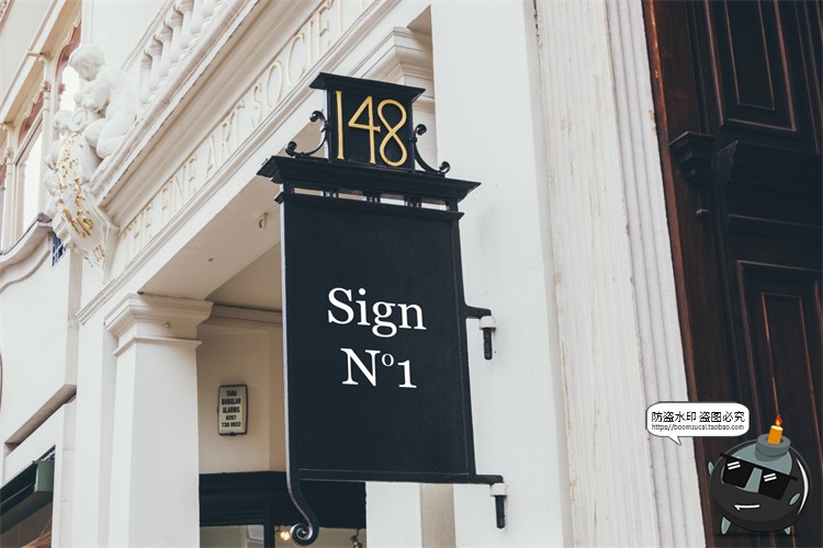 图片[33]-北欧户外店面街道招牌标识咖啡广告牌空白贴图样机PSD模板PS素材-设计猿