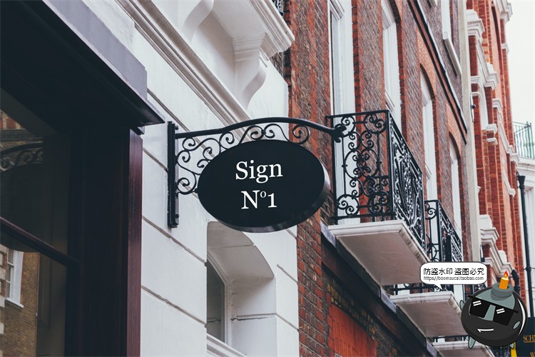 图片[37]-北欧户外店面街道招牌标识咖啡广告牌空白贴图样机PSD模板PS素材-设计猿