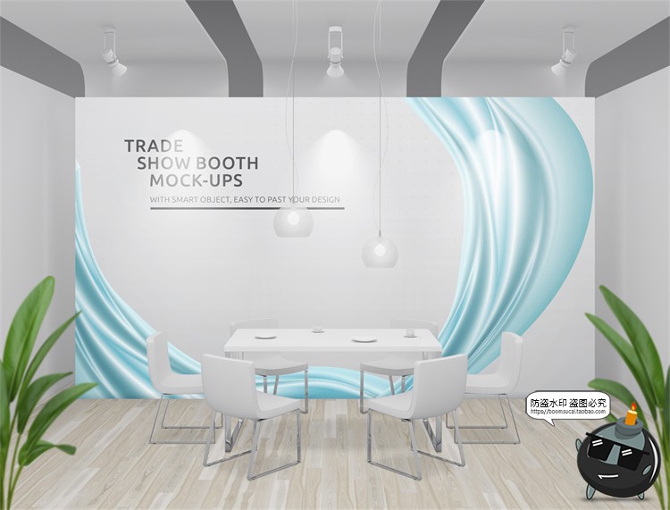 图片[5]-展厅展台展览会快展VI品牌企业智能贴图展示样机PSD模板PS素材-设计猿