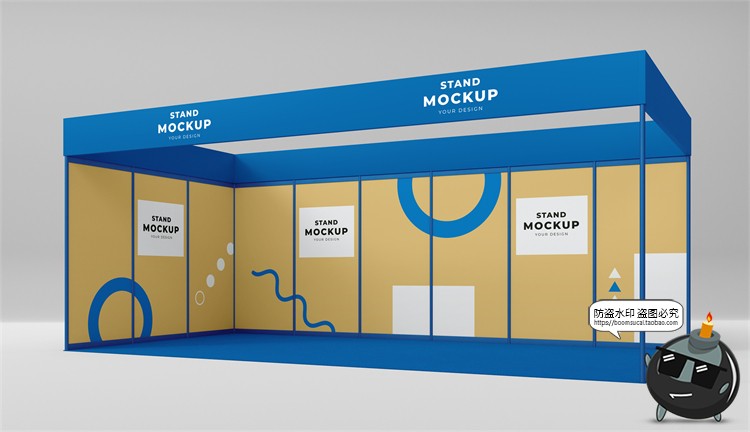 图片[36]-展厅展台展览会快展VI品牌企业智能贴图展示样机PSD模板PS素材-设计猿