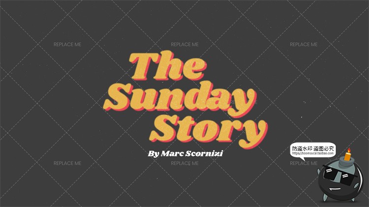 图片[18]-电影纪录片视频封面预告片标题排版海报演员表PSD模板样机PS素材-设计猿