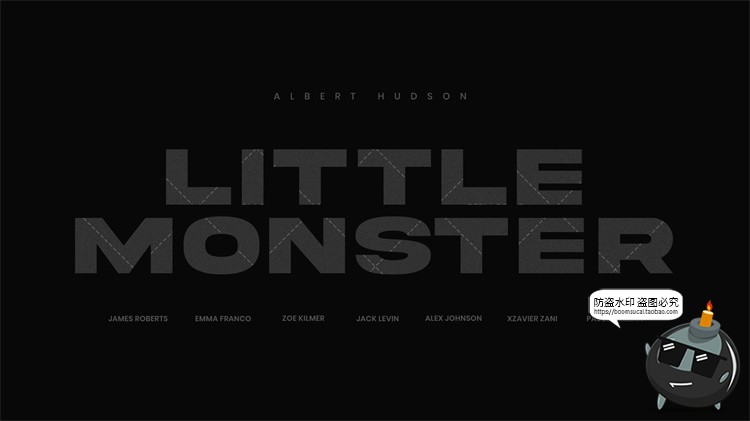 图片[19]-电影纪录片视频封面预告片标题排版海报演员表PSD模板样机PS素材-设计猿