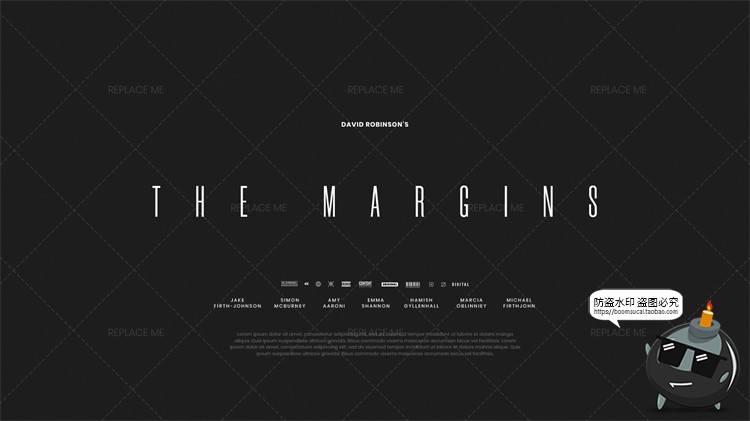 图片[22]-电影纪录片视频封面预告片标题排版海报演员表PSD模板样机PS素材-设计猿