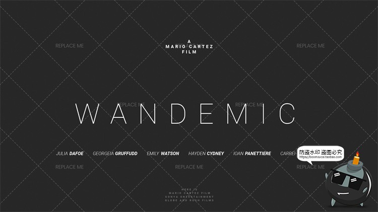 图片[28]-电影纪录片视频封面预告片标题排版海报演员表PSD模板样机PS素材-设计猿