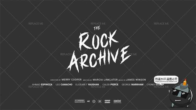 图片[29]-电影纪录片视频封面预告片标题排版海报演员表PSD模板样机PS素材-设计猿