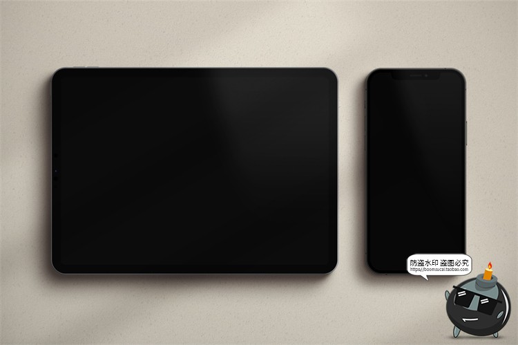 图片[9]-极简光影电脑设备笔记本网页APP界面UI展示样机贴图PSD模板PS素材-设计猿