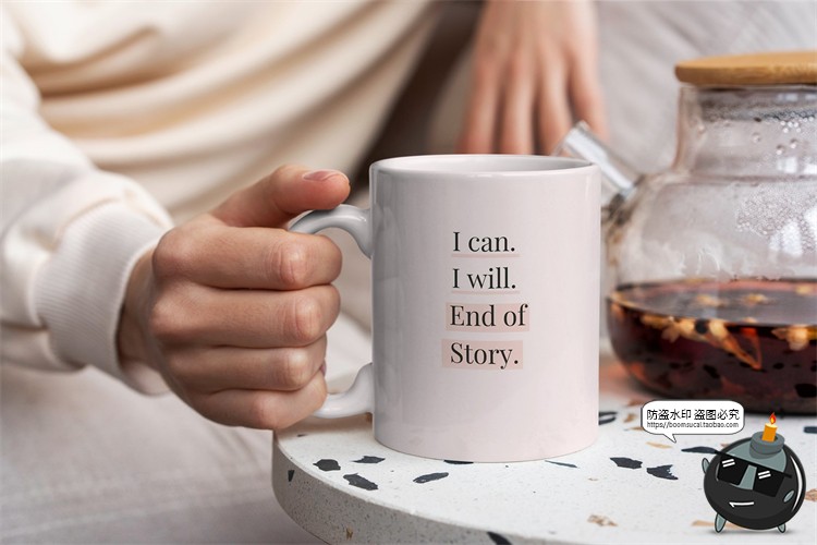 图片[3]-杯子马克杯水杯咖啡杯茶杯陶瓷杯下午茶场景展示样机PSD模板素材-设计猿