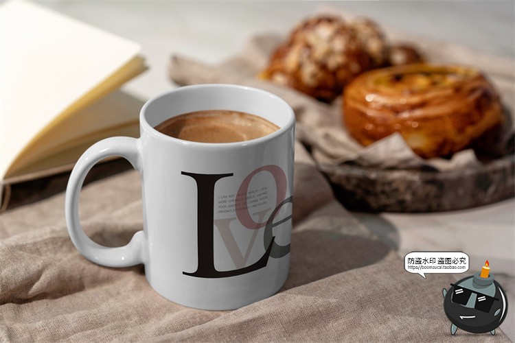 图片[13]-杯子马克杯水杯咖啡杯茶杯陶瓷杯下午茶场景展示样机PSD模板素材-设计猿