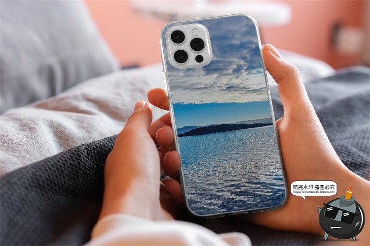 图片[13]-苹果iPhone12+12Pro透明塑料直角边手机壳硬壳样机PSD模板PS素材-设计猿