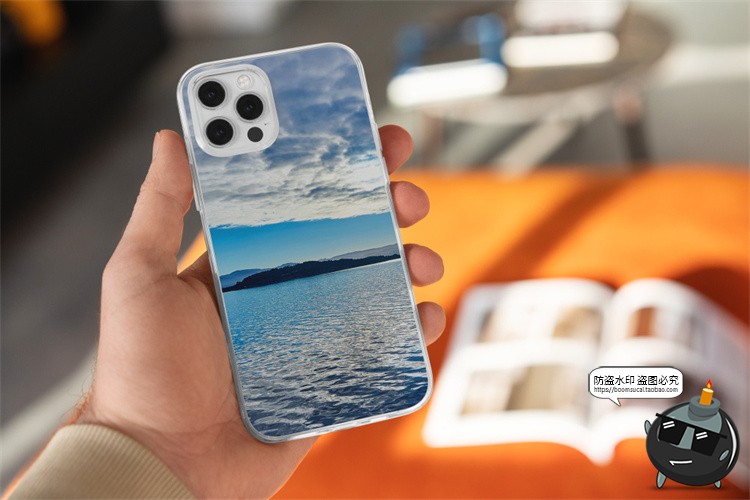 图片[15]-苹果iPhone12+12Pro透明塑料直角边手机壳硬壳样机PSD模板PS素材-设计猿