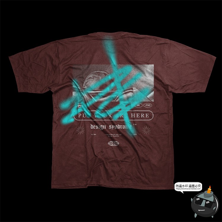 图片[3]-时尚街头潮牌T恤短袖卫衣运动衫服装mockups样机PSD模板PS素材-设计猿