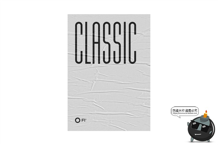 图片[2]-自然褶皱胶合海报广告智能贴图效果展示mockup样机PSD模板PS素材-设计猿