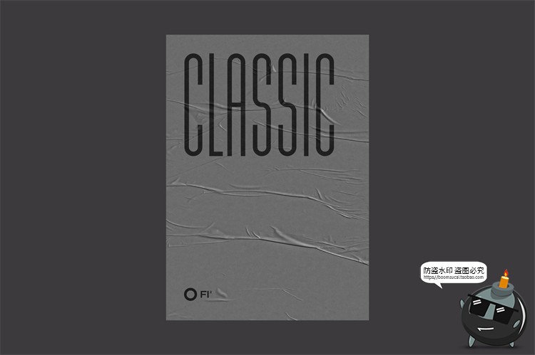 图片[9]-自然褶皱胶合海报广告智能贴图效果展示mockup样机PSD模板PS素材-设计猿