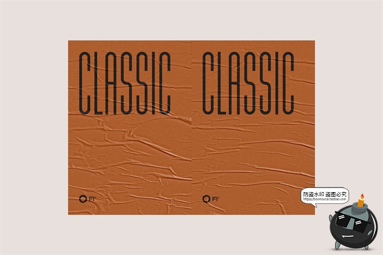 图片[14]-自然褶皱胶合海报广告智能贴图效果展示mockup样机PSD模板PS素材-设计猿