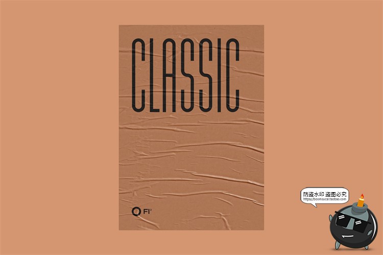 图片[17]-自然褶皱胶合海报广告智能贴图效果展示mockup样机PSD模板PS素材-设计猿