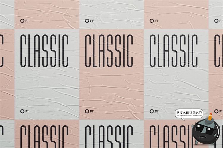 图片[20]-自然褶皱胶合海报广告智能贴图效果展示mockup样机PSD模板PS素材-设计猿